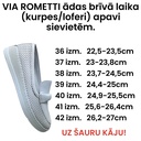 VIA ROMETTI ādas kurpes sievietēm.