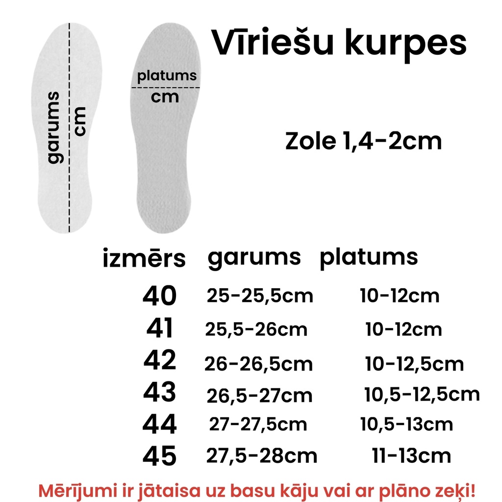 Vīriešu kurpes