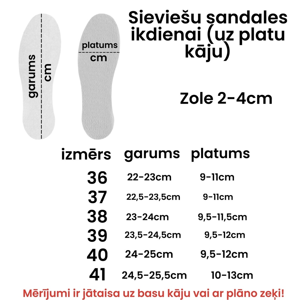 Sieviešu sandales