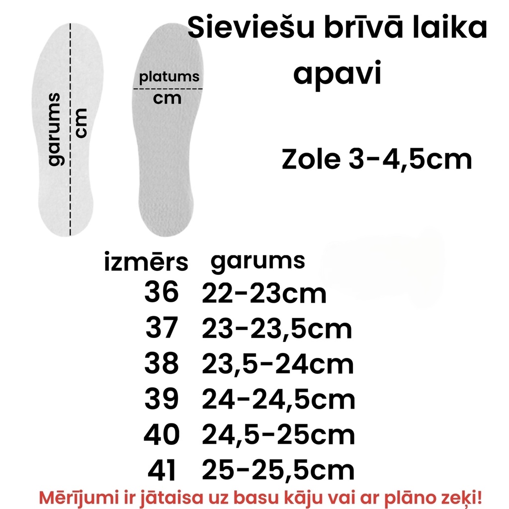 Sieviešu brīvā laika apavi (krosenes)